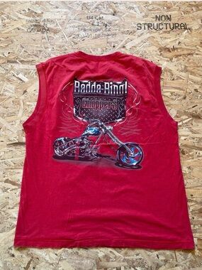 Badda-Bing Choppers Red Men's Sleeveless Tank